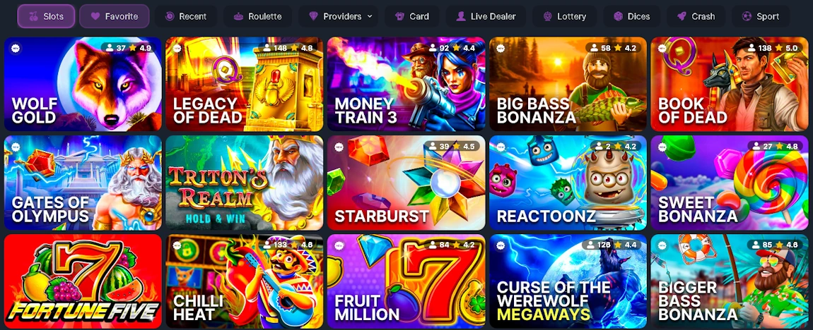 Rich Prize Casino Spil