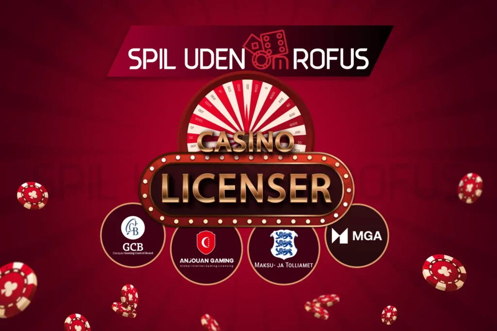 Casinolicenser uden ROFUS - Find den Bedste Licens