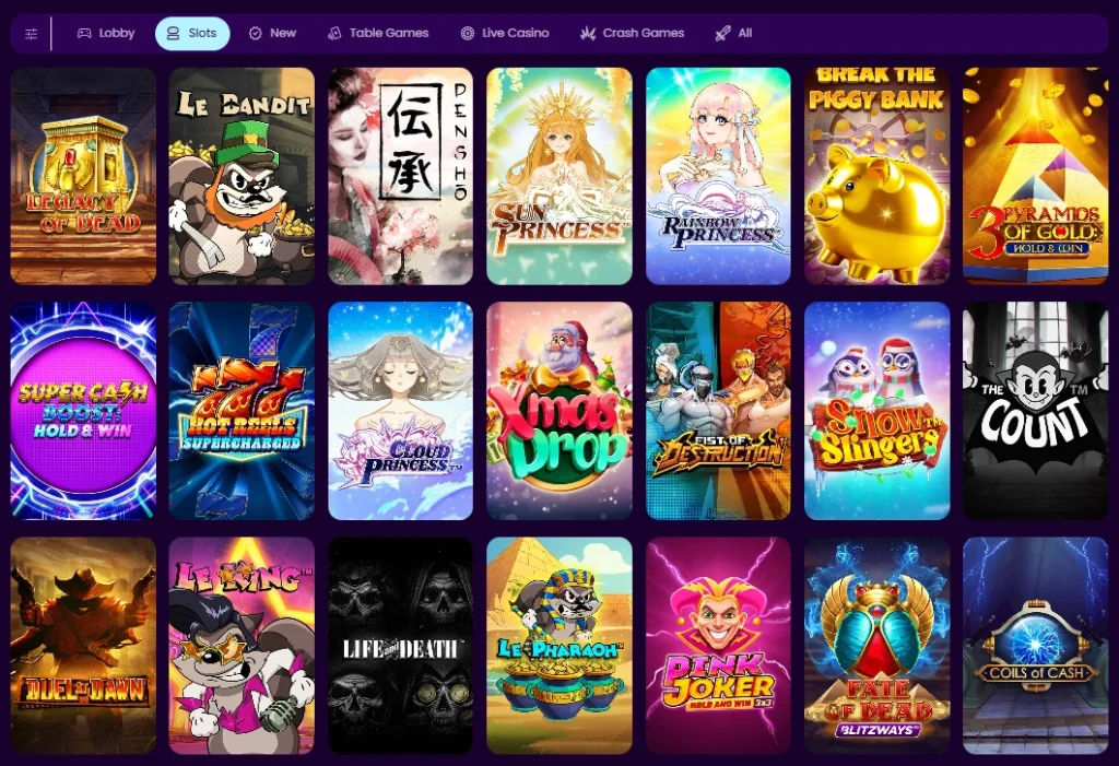 Zinkra Casino Slots